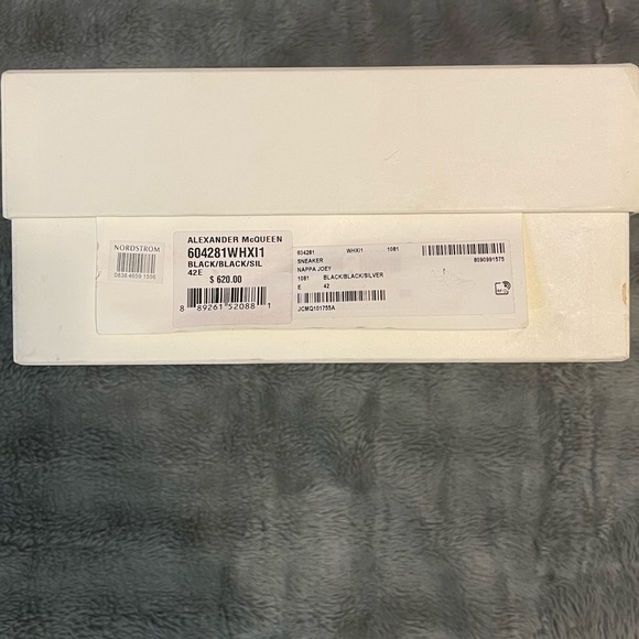 ALEXANDER McQUEEN 42 black sneakers - Picture 2 of 5